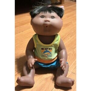 Vintage 1995 Cabbage Patch Kids Doll Mattel Beach Dolphin Outfit Xavier Roberts